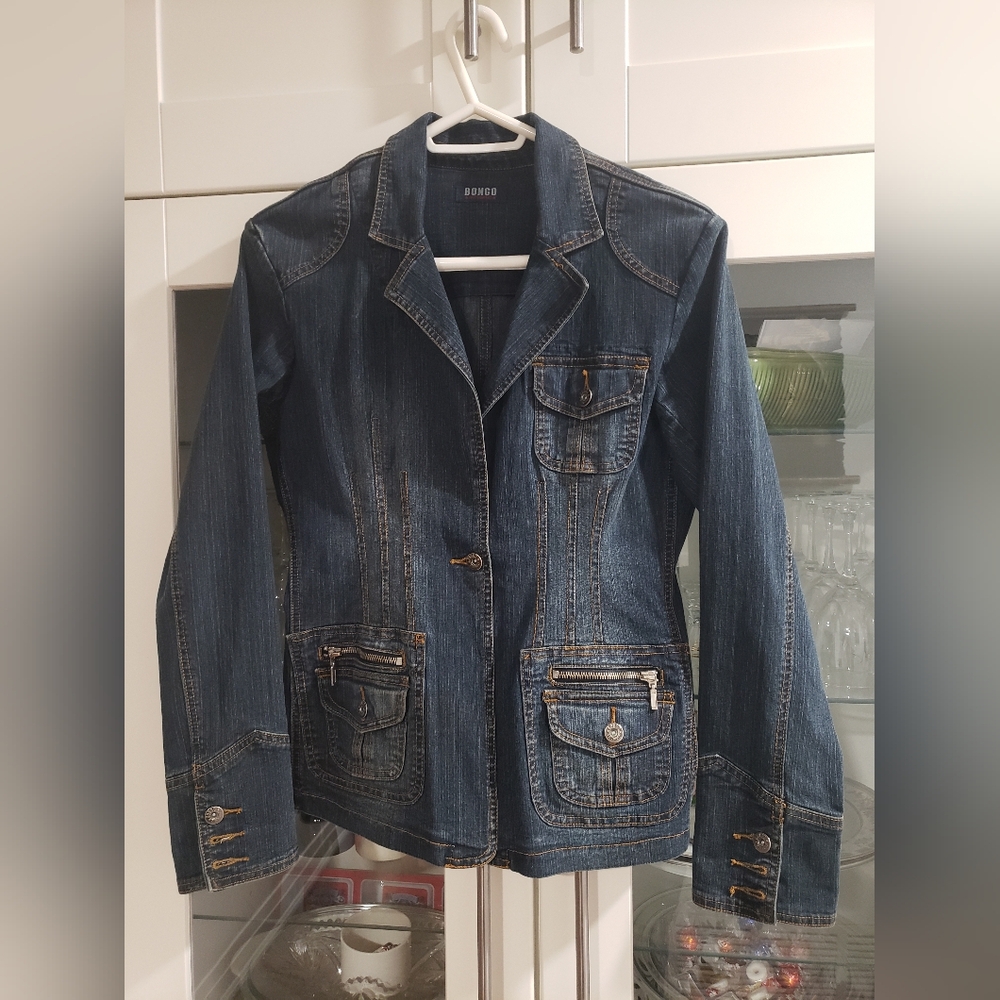 Jean jacket dark wash